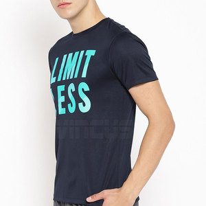 T-shirt pour homme confortable et tendance, imprimé sur mesure, 100% coton, faible MOQ, coupe ample. - Product Image 2
