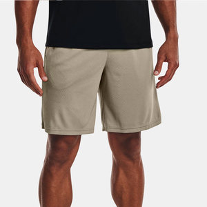 Pantalones Cortos de Malla Ecológicos de Poliéster 100% con Logotipo Personalizado de Alta Calidad, Estilo Urbano, Color Sólido - Product Image 3