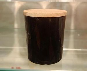 Best Selling Black Powder Coated Stainless Steel Handmade Eco-Friendly <b>Candle</b> Jar Lid Tabletop Home <b>Wedding</b> Christmas Decoration - Product Image 4