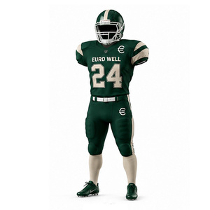 Personalized Logo Printed Quick Dry Training American Football Uniform <b>Compression</b> Tackle <b>Men</b> Wear American Football Uniform - Product Image 1