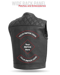 High Quality Genuine <b>Leather</b> Biker Vest Men’s Modern Motorcycle <b>Sleeveless</b> <b>Jacket</b> with Premium Stitching Wholesale Supplier - Product Image 3