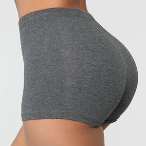 Shorts de Yoga para Mujer, Talla Grande, Cintura Alta, Transpirables, con Logotipo Personalizado, para Playa, Verano, Secado Rápido, con Lavado de Color - Product Image 3