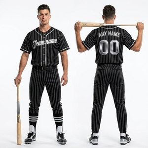 Camiseta de Béisbol Personalizada al por Mayor de Alta Calidad para Hombre, Tejido Transpirable para Uniformes de Equipo, Pedido al por Mayor - Product Image 5