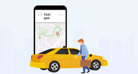 Meilleurs services de développement d'applications de réservation de taxis pour Android et Linux - Solutions de mobilité à la demande évoluables basées sur Internet (Stock)