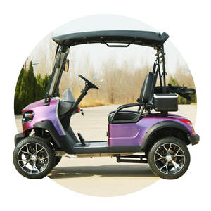 Sportwagen-geïnspireerde golfkar - agressieve uitstraling en racestrepen - Product Image 4