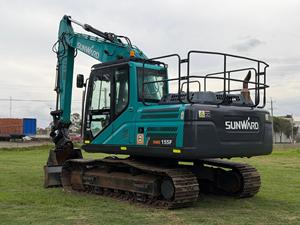 ขายส่งรถขุดขนาดเล็ก SWE25UF มือสอง ระบบไฮดรอลิก ยี่ห้อ Yanmar ควบคุมด้วย PLC พร้อมรางยางและบูมหมุนได้ - Product Image 5