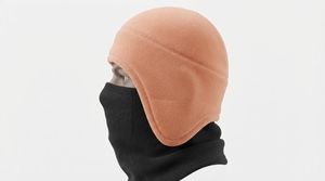 Casquette en polaire chaude pour l'hiver avec protection des oreilles et couvre-visage, douce et confortable, couvre-tête pour temps froid, style unisexe - Product Image 4
