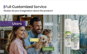 Dentifrice mousse aromatisé à l'hydroxyapatite pour femmes enceintes, sans alcool, personnalisable, OEM ODM - Product Image 2