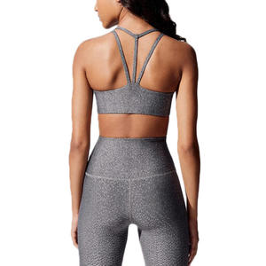 Ensemble de soutien-gorge de sport à pois rouges, leggings taille haute, vêtements de sport sans couture pour le yoga, vêtements de fitness pour femmes - Product Image 6
