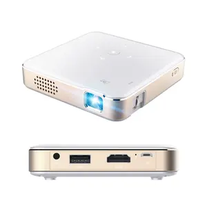 2023 HD 1080P 3D 4K Wireless BT Home Theater Video Movie Full DLP Smart Android Mini LED Wifi Projector P60