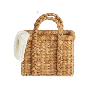 New Fashionable Bohemian Bag Environmentally Friendly Handmade Rattan Bamboo Beach Bag Tote Shoulder Bag With Handle - Product Image 1