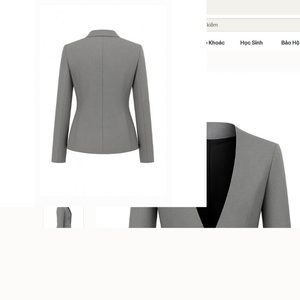 Blazer de Negocios para Mujer, Corte Entallado, Chaqueta Formal de Oficina - Product Image 2