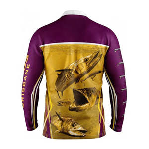 Maillots de pêche par sublimation de qualité professionnelle, grande taille, respirants, imperméables, design décontracté, dernière collection 100% polyester - Product Image 6