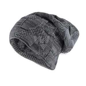 Custom Beanie <b>Hats</b> Soft Knitted <b>Hat</b> Breathable Warm <b>Winter</b> Headwear Casual Daily Outdoor Wear - Product Image 3