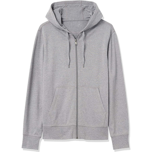 เสื้อฮู้ดดี้ผู้ชายแฟชั่นล่าสุด สีสันปรับแต่งได้ ผ้าฝ้าย 100% ทรงปกติ ซิปหน้า ระบายอากาศได้ดี สไตล์สตรีทแวร์ - Product Image 5