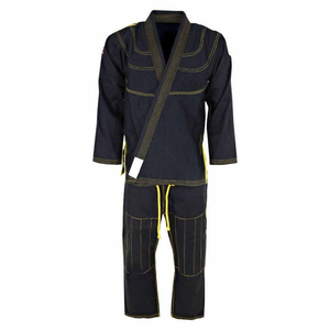 Conjunto de Uniforme de Jiu Jitsu de Buena Calidad para Hombre, Resistente, 100% Algodón, para Entrenamiento, Tejido Transpirable y Suave - Product Image 3