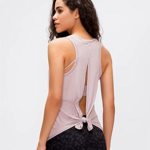 Camiseta Deportiva de Alta Calidad para Mujer, Talla XS, Cómoda, Transpirable, Tejido Sostenible, Ajustada, para Verano, Estilo Sexy, Vestido de Yoga - Product Image 2