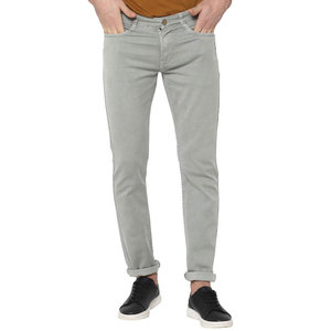 Pantalon en jean en coton sur mesure à prix bas, coupe classique, design classique et finition de qualité supérieure pour un usage quotidien décontracté - Product Image 1