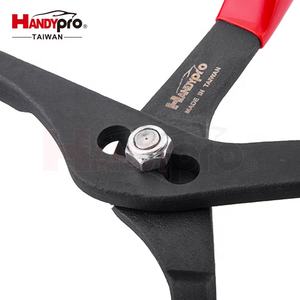 HANDYPRO <b>Oil</b> <b>Filter</b> <b>Wrench</b> 12" S45C Material Red Color Vehicle Repair Tool - Product Image 5