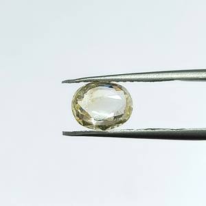 พลอยแซฟไฟร์สีเหลืองทรงรีธรรมชาติ 2.65 กะรัต จากศรีลังกา สำหรับทำเครื่องประดับและ YSON-08 - Product Image 5