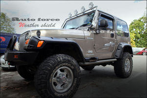 Window Visor,Door Visor Window Deflector Vent Visor for Wrangler 2dr 97~06 Wrangler 2dr 87~95 - Product Image 1