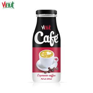 Boissons au café VINUT en bouteille de 250 ml/330 ml - Café Arabica Robusta - Échantillon gratuit - Prêt à boire - Durée de conservation de 24 mois - Exportateurs - Product Image 2
