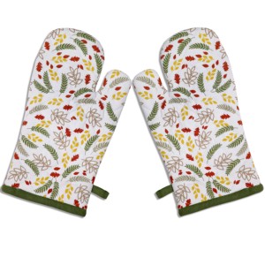 100% Cotton Christmas Printed Design Oven Mitts at <b>cheapest</b> price Oven Mitts With Customized Size And logo for Christmas. - Product Image 6
