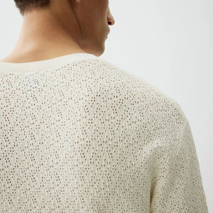 Camisetas de punto lisas de primera calidad para hombre y mujer, transpirables, con MOQ bajo, personalizables, informales, en venta. - Product Image 5