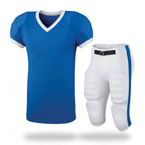 Uniformes de Fútbol Americano 2026 con Nombre y Número del Equipo, Uniforme de Verano de Manga Corta, 100% Poliéster Sublimado, Personalizable - Product Image 1