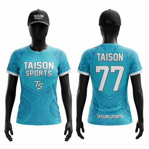 เสื้อเจอร์ซีย์แขนสั้นพิมพ์ลายสีเหลืองดำสำหรับผู้ชาย รุ่นพรีเมียม 220 GSM ระบายอากาศได้ดี ผ้าอินเตอร์ล็อค เหมาะสำหรับชุดทีมแบบกำหนดเอง - Product Image 1