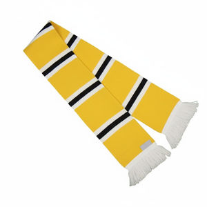 Écharpes de football d'hiver personnalisées promotionnelles, tricotées en acrylique, sportives, de haute qualité, nouvelle arrivée, vente en gros, meilleure qualité, chaleur optimale - Product Image 4