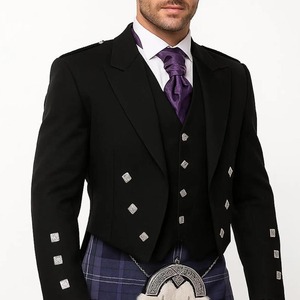 Veste Prince Charlie écossaise avec gilet, haute qualité, prix bas, veste Prince Charlie pour la vente en ligne - Product Image 1