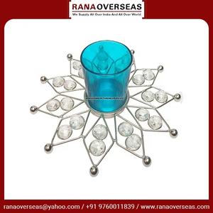 Portavelas de luz de té con diseño de cristal de calidad superior para decoraciones de boda decoraciones de jardín a precio competitivo - Product Image 6