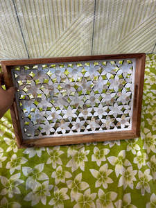 ถาดเสิร์ฟหอยมุกสำหรับช็อคโกแลตและขนมหวานทำด้วยมือสไตล์อาหรับหรูหราระดับราชวงศ์ - Product Image 3