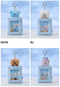 ที่ใส่บัตรรูป BTS BT21 บุซาน พวงกุญแจ กรอบรูปกระดาษ ลายตัวละคร ไลน์เฟรนด์ส เคป๊อป - Product Image 3