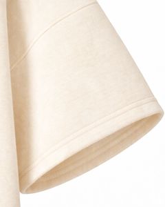 Haut à capuche blanc à manches courtes pour homme, pull décontracté, t-shirt léger d'été, streetwear, mélange de coton, avec poche kangourou - Product Image 5