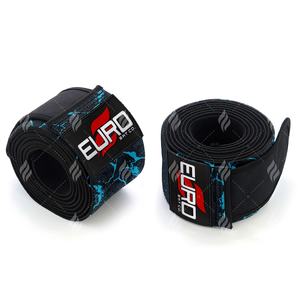 Bandes de genou en caoutchouc naturel pour la salle de sport, douces, réglables, avec fermeture auto-agrippante, légères, pour le soutien de l'entraînement musculaire, protection antidérapante - Product Image 5