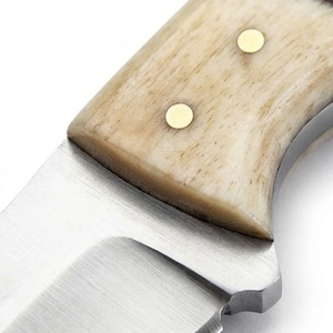 Cuchillo de caza, camping y senderismo con mango de madera, cuchillo de caza multiusos de acero inoxidable J2 en cantidad al por mayor - Product Image 5