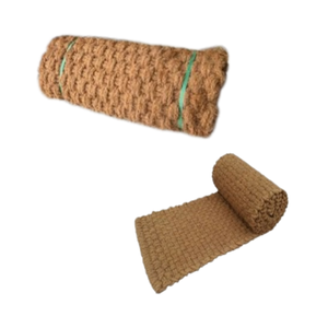 High quality 35mm thickness coir mat roll for road paving and anti <b>slip</b> outdoor yard lining natural coconut fiber matting mat - Product Image 1