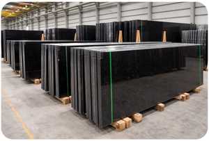 Losas de Granito Negro Indio, Piedra Natural Resistente para Pisos y Paredes de Cocina y Baño, Decoración de Interiores - Product Image 4