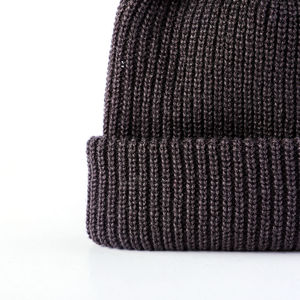 New Stylish Custom Winter Warm Unisex Adults Casual Beanie <b>Hats</b> with Bow Design - Product Image 5