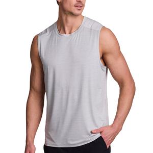 Camiseta sin Mangas para Hombre, Transpirable, Última Moda 2026, Diseño de Bloques de Color en Contraste, Hecha de Algodón Suave y Ligero - Product Image 1