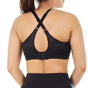 Soutien-gorge de sport sans coutures à maintien élevé pour femme, bretelles réglables, rembourré, respirant, pour la gym, la course, le yoga et l'entraînement athlétique - Product Image 3