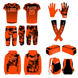 Customized Design Premium Quality American football Uniform <b>Hot</b> Selling Cheap Price American football Uniform Made In Pakistan - Product Image 2