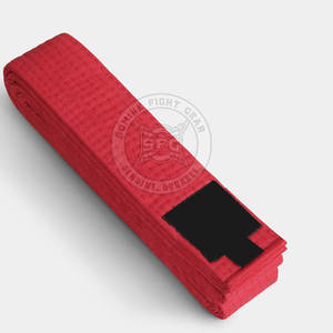 Ceintures d'arts martiaux de haute qualité, service OEM, design personnalisé, ceintures d'arts martiaux en coton sur mesure à vendre - Product Image 3