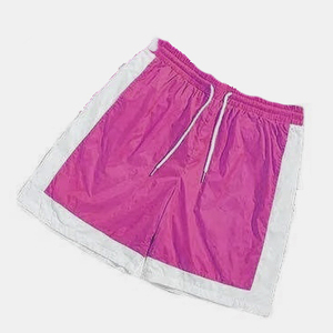 Conjunto Deportivo de 2 Piezas, Chaqueta Holgada Personalizada y Pantalones Cortos de Nylon, Ligero y Oversize para Mujer - Product Image 4