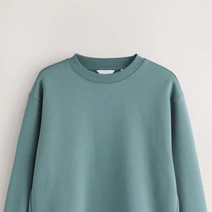 เสื้อสเวตเชิ้ตผู้ชาย ผ้าฝ้าย 100% ผ้าฟลีซ สวมใส่สบาย แขนยาว อุ่นสำหรับฤดูหนาว คอกลม ทรงพอดีตัว ระบายอากาศได้ดี - Product Image 4