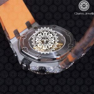 Charm_Jewells Women's Luxury Stainless Steel <b>Watch</b> 38mm Round Case Analog Quartz Sapphire Crystal Dial Leather Band Buckle Clasp - Product Image 2