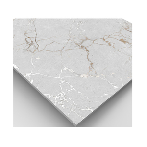 Carrelage de sol gris en porcelaine super résistant à l'usure 800x800mm Isolation thermique moderne de 8.5mm d'épaisseur pour salon chambre - Product Image 5