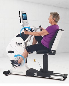 Appareil de rééducation double main-pied, vélo d'exercice à pédales, équipement de fitness pour personnes âgées et récupération post-AVC - Product Image 1